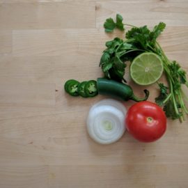 sliced vegetables and fruits