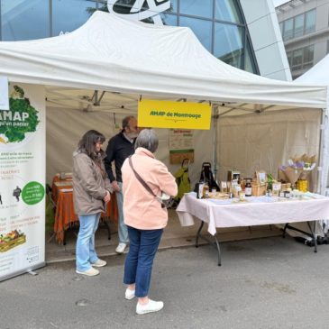 Un stand de l’AMAP aux « Inspirations végétales »