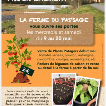 Ferme du Pas&rsquo;sage : vente de plants potagers et aromatiques