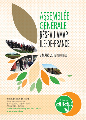 Assemblée Générale des AMAP d’Ile-de-France le 3 mars